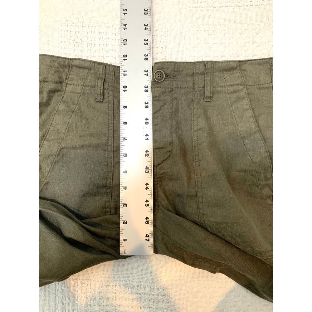 new Level 99 27 linen Izzy patch pocket mid rise jogger pants P 3483 - Picture 7 of 12